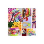 Apyrankių pynimo iš gumelių rinkinys, 1200 gumelių ir priedai Apyrankių pynimo iš gumelių rinkinys, 1200 gumelių ir priedai