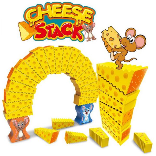 Stalo žaidimas Sūrio krūva, tinkamas visai šeimai