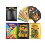Pokemon kortos 30 vnt. juoda kolekcija Charizard Vmax, 3 rinkiniai