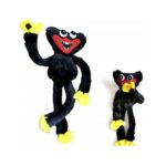 Huggy wuggy pliušinis žaislas 100 cm. aukštis, JUODAS Huggy wuggy pliušinis žaislas 100 cm. aukštis, JUODAS