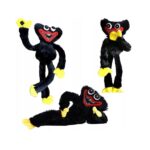 Huggy wuggy pliušinis žaislas 100 cm. aukštis, JUODAS Huggy wuggy pliušinis žaislas 100 cm. aukštis, JUODAS