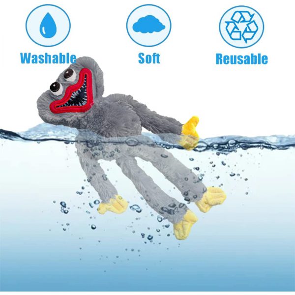 Huggy wuggy pliušinis žaislas 100 cm. aukštis, VIOLETINIS Huggy wuggy pliušinis žaislas 100 cm. aukštis, VIOLETINIS