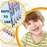 Magiški flomasteriai, plaukiojantys ant vandens piešiniai, rinkinyje yra 11 vnt. ir porcelianinis šaukštelis Magiški flomasteriai, plaukiojantys ant vandens piešiniai, rinkinyje yra 11 vnt. ir porcelianinis šaukštelis