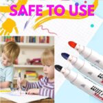 Magiški flomasteriai, plaukiojantys ant vandens piešiniai, rinkinyje yra 11 vnt. ir porcelianinis šaukštelis Magiški flomasteriai, plaukiojantys ant vandens piešiniai, rinkinyje yra 11 vnt. ir porcelianinis šaukštelis