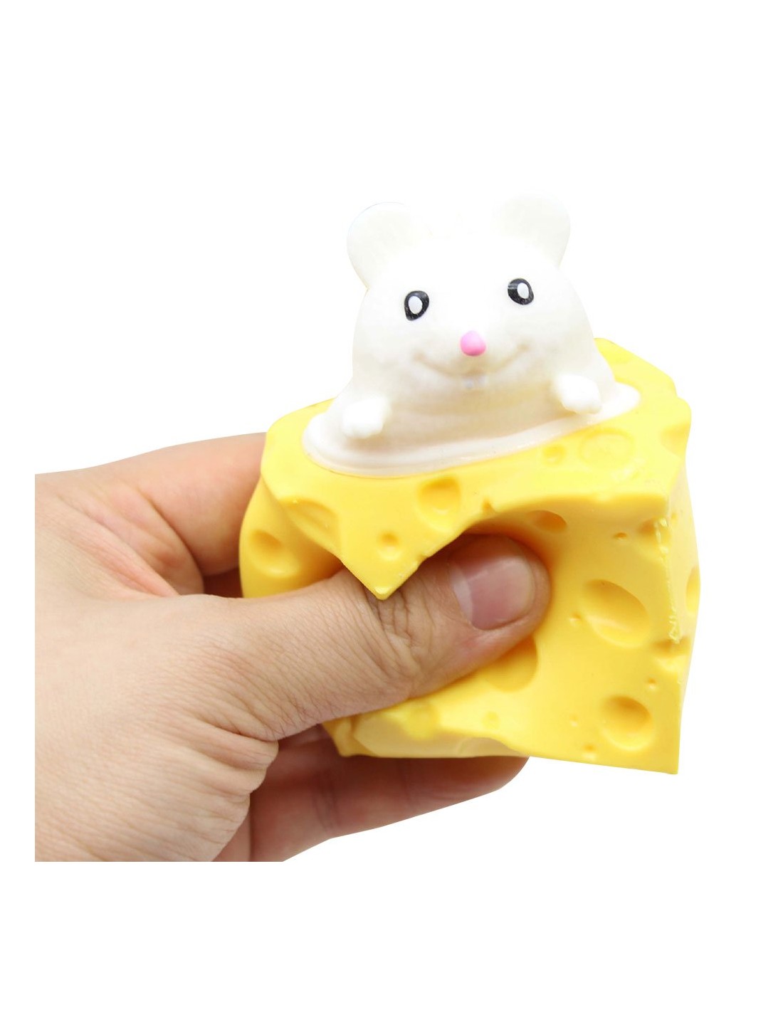 Fidget antistresinis suspaudžiamas kamuoliukas pelė sūryje