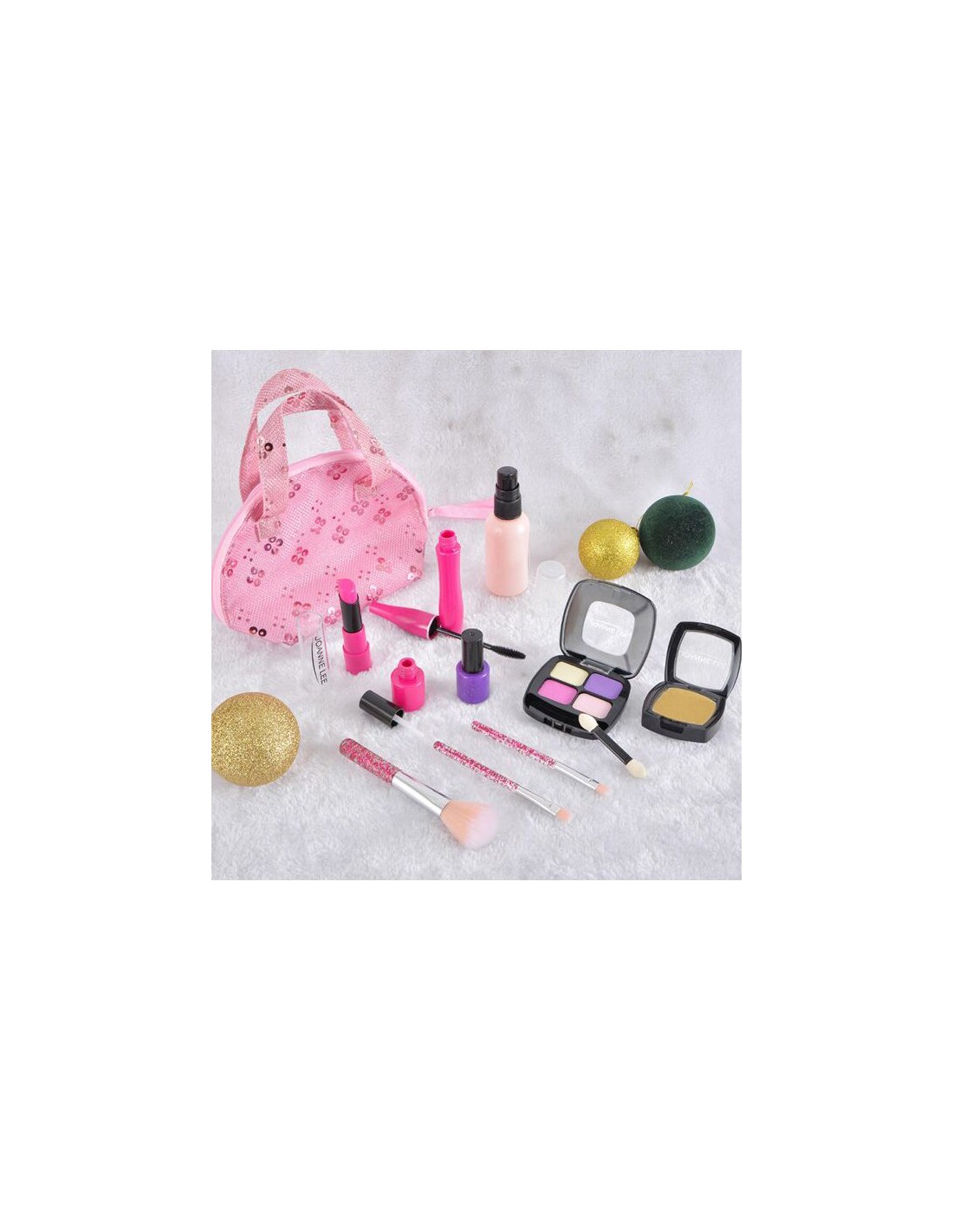 Imitacinės kosmetikos rinkinys, tinkamas naudoti grožio staliukams Imitacinės kosmetikos rinkinys, tinkamas naudoti grožio staliukams