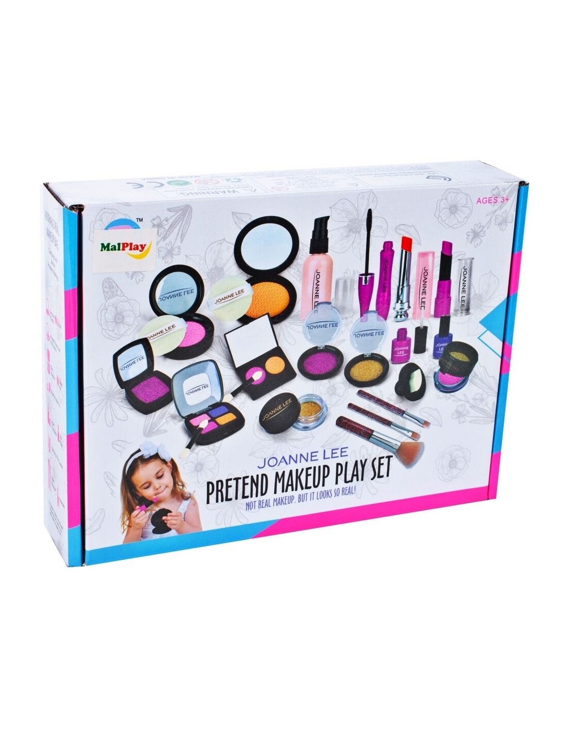 Imitacinės kosmetikos rinkinys, tinkamas naudoti grožio staliukams Imitacinės kosmetikos rinkinys, tinkamas naudoti grožio staliukams