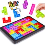 Pop it dėlionė TETRIS, fidget antistresinis žaidimas