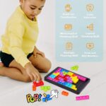 Pop it dėlionė TETRIS, fidget antistresinis žaidimas