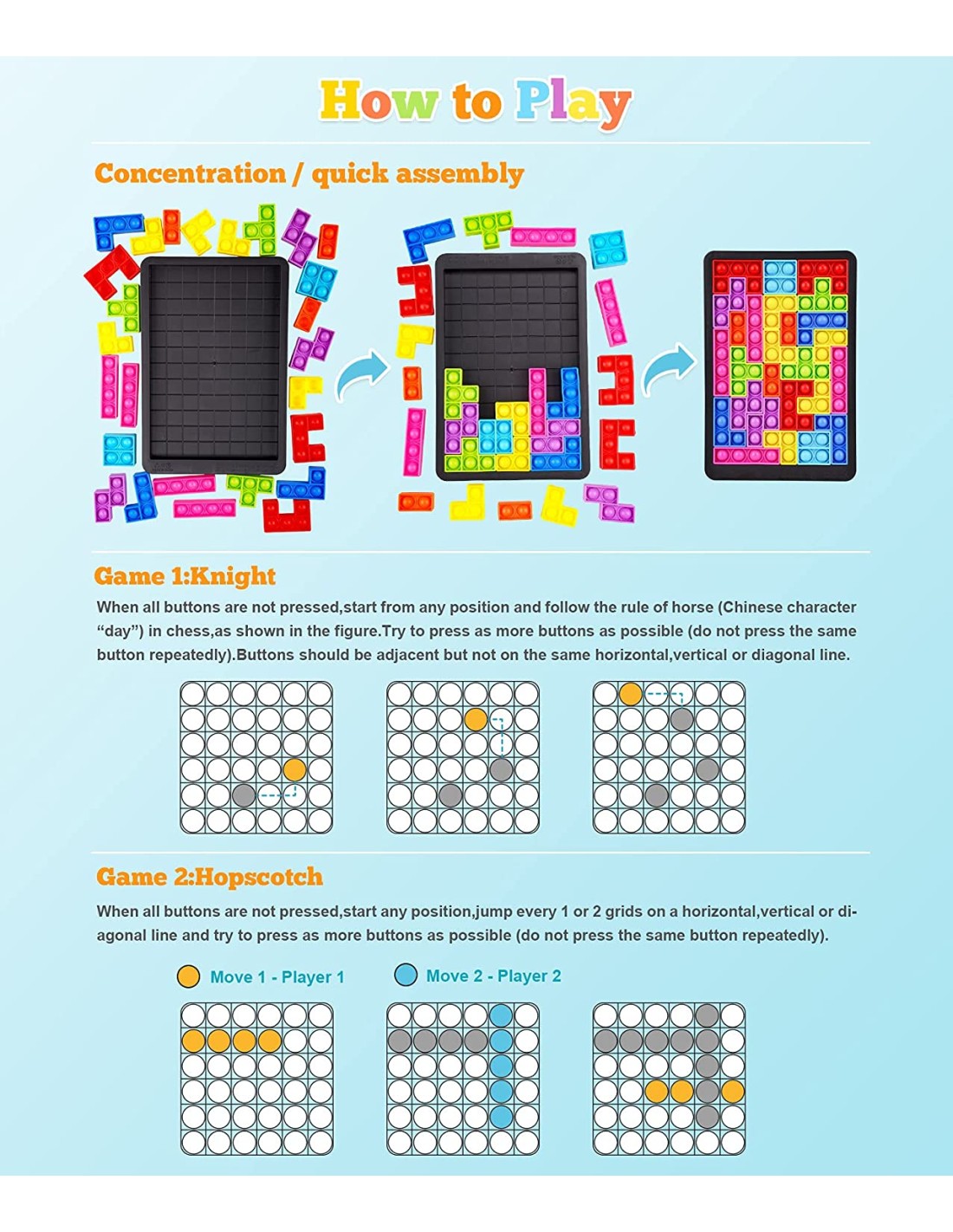 Pop it dėlionė TETRIS, fidget antistresinis žaidimas Pop it dėlionė TETRIS, fidget antistresinis žaidimas
