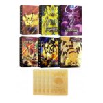Pokemon kortos 10 vnt. auksinė kolekcija Gx Rare V serijos Vmax Rares+ albumas 240 kortoms Pokemon kortos 10 vnt. auksinė kolekcija Gx Rare V serijos Vmax Rares+ albumas 240 kortoms