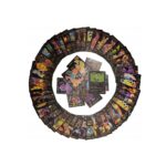 Pokemon kortos 165 vnt. kolekcija Charizard Vmax, juodos, auksinės ir sidabrinė spalvos pakuotės po 55 vnt. Pokemon kortos 165 vnt. kolekcija Charizard Vmax, juodos, auksinės ir sidabrinė spalvos pakuotės po 55 vnt.