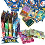 Pokemon kortos rinkinys 180 kortų, 6 skirtingos pakuotės po 30 kortų