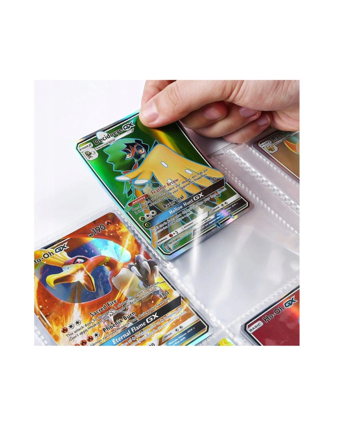 Pokemon kortos 165 vnt. kolekcija Charizard Vmax, juodos, auksinės ir sidabrinė spalvos pakuotės po 55 vnt.+ albumas 240 kortoms Pokemon kortos 165 vnt. kolekcija Charizard Vmax, juodos, auksinės ir sidabrinė spalvos pakuotės po 55 vnt.+ albumas 240 kortoms