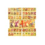 Pokemon kortos 55 vnt. auksinė kolekcija Gx Rare V serijos Vmax Rares+ albumas 240 kortoms Pokemon kortos 55 vnt. auksinė kolekcija Gx Rare V serijos Vmax Rares+ albumas 240 kortoms