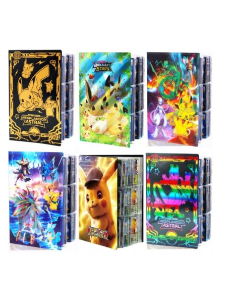 Pokemon kortos 55 vnt. auksinė kolekcija Gx Rare V serijos Vmax Rares+ albumas 240 kortoms Pokemon kortos 55 vnt. auksinė kolekcija Gx Rare V serijos Vmax Rares+ albumas 240 kortoms