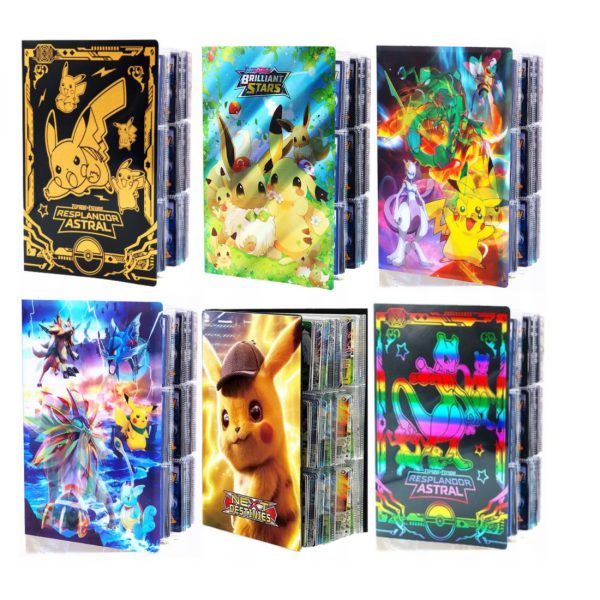 Pokemon kortos 55 vnt. auksinė kolekcija Gx Rare V serijos Vmax Rares+ albumas 240 kortoms Pokemon kortos 55 vnt. auksinė kolekcija Gx Rare V serijos Vmax Rares+ albumas 240 kortoms