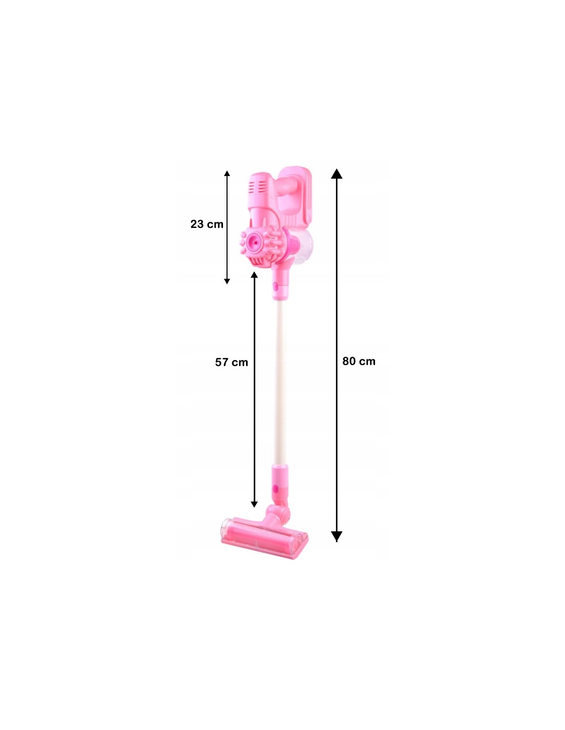Vaikiškas rankinis elektrinis siurblys/ šluota 80 cm. aukštis Vaikiškas rankinis elektrinis siurblys/ šluota 80 cm. aukštis