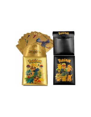 Pokemon kortos 20 vnt., auksinės ir juoda kolekcija Charizard Vmax, 2 rinkiniai