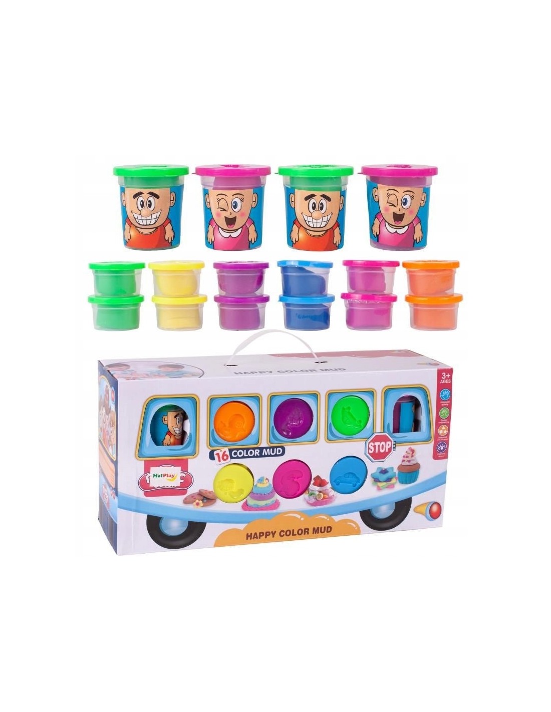 Modelino rinkinys 16 vnt.