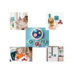 Prilimpantys suktukai spineriai 3 vnt., limpa ant maitinimo kėdutės, vonios, stiklo paviršiaus Prilimpantys suktukai spineriai 3 vnt., limpa ant maitinimo kėdutės, vonios, stiklo paviršiaus