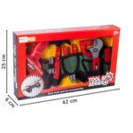 Įrankių rinkinys su elektriniu atsuktuvu , vaikiškas, 10 vnt. Įrankių rinkinys su elektriniu atsuktuvu , vaikiškas, 10 vnt.