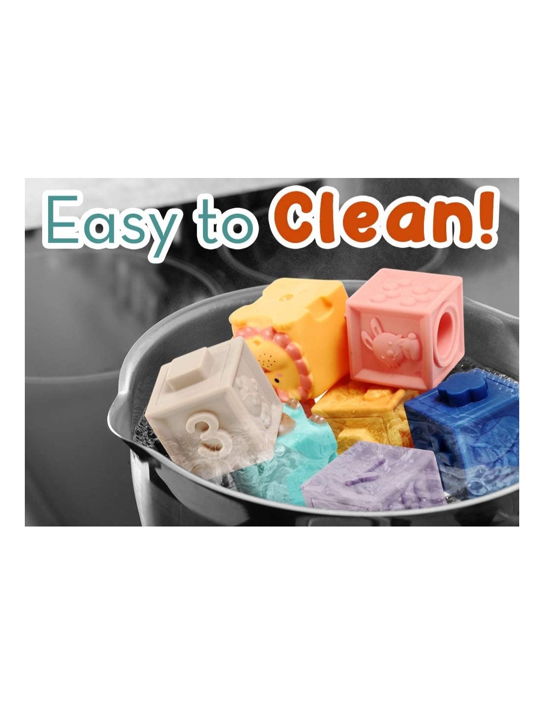 Kūdikių kaladėlės 12 vnt., jungiasi tarpusavyje, Montessori žaislai, tinka žaisti vonioje Kūdikių kaladėlės 12 vnt., jungiasi tarpusavyje, Montessori žaislai, tinka žaisti vonioje