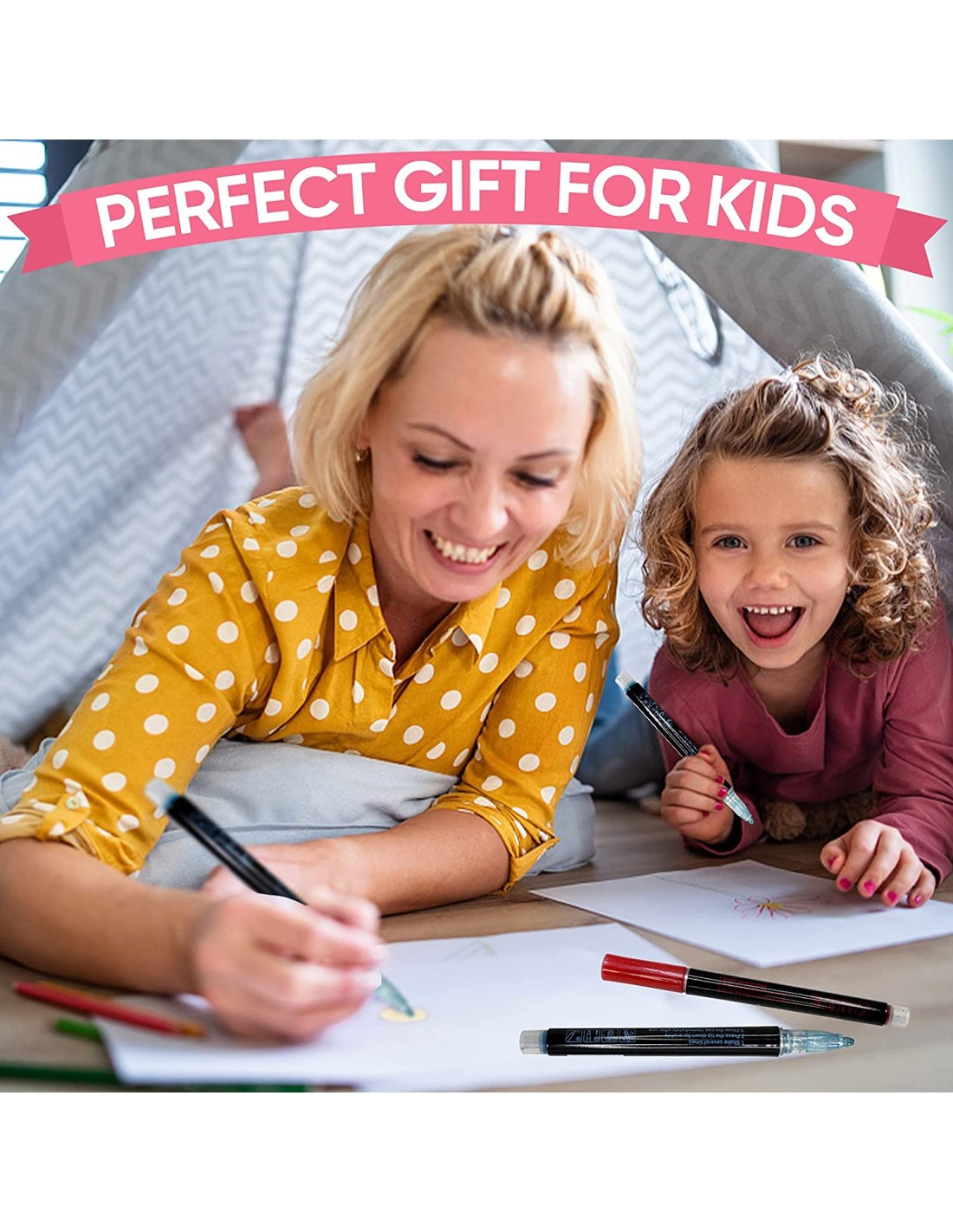 Markeriai flomasteriai blizgantys su dviguba linija-kontūru, 12 vnt. Markeriai flomasteriai blizgantys su dviguba linija-kontūru, 12 vnt.