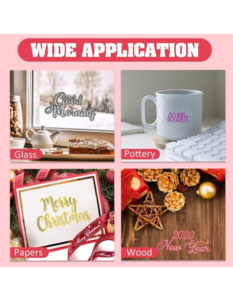 Markeriai flomasteriai blizgantys su dviguba linija-kontūru, 12 vnt. Markeriai flomasteriai blizgantys su dviguba linija-kontūru, 12 vnt.