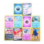 Pokemon kortos 20 vnt., auksinės ir Silver Templest kortos 2 rinkiniai Pokemon kortos 20 vnt., auksinės ir Silver Templest kortos 2 rinkiniai
