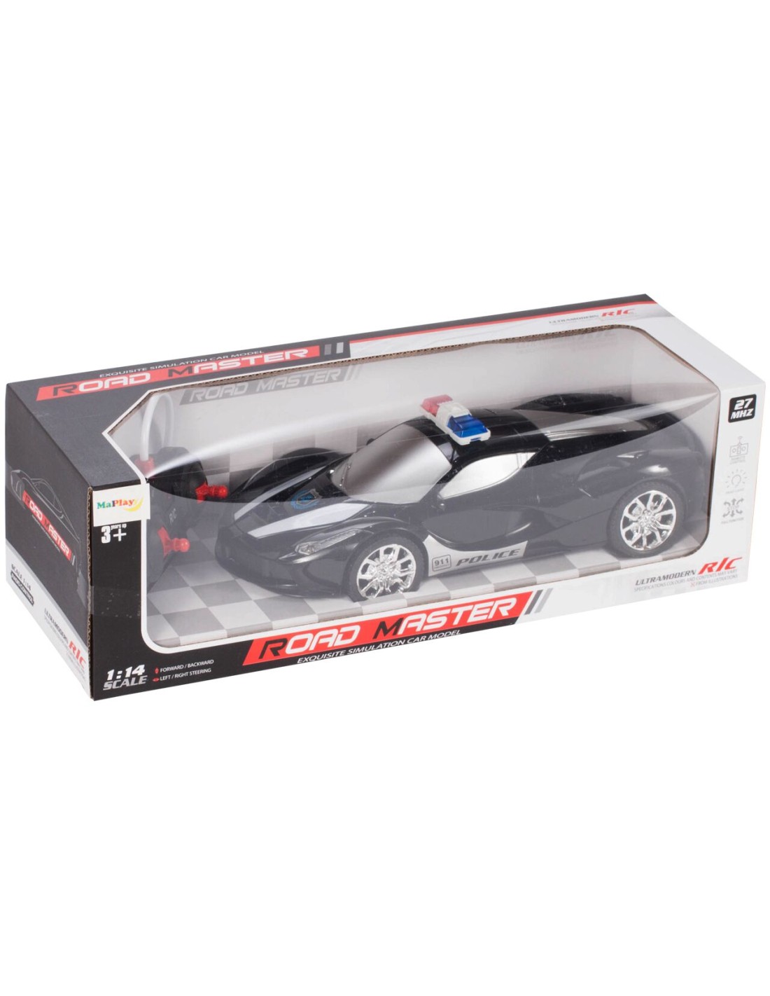 Policijos mašina R/C su valdymo pultu Policijos mašina R/C su valdymo pultu