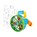 Burbulų šautuvas automatinis su muilo burbulais Burbulų šautuvas automatinis su muilo burbulais