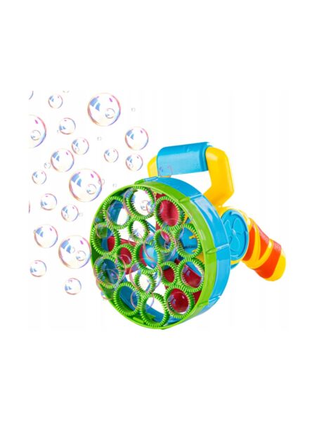 Burbulų šautuvas automatinis su muilo burbulais Burbulų šautuvas automatinis su muilo burbulais