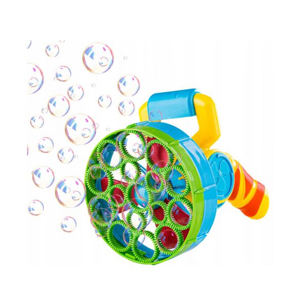 Burbulų šautuvas automatinis su muilo burbulais Burbulų šautuvas automatinis su muilo burbulais