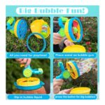 Burbulų šautuvas automatinis su muilo burbulais Burbulų šautuvas automatinis su muilo burbulais