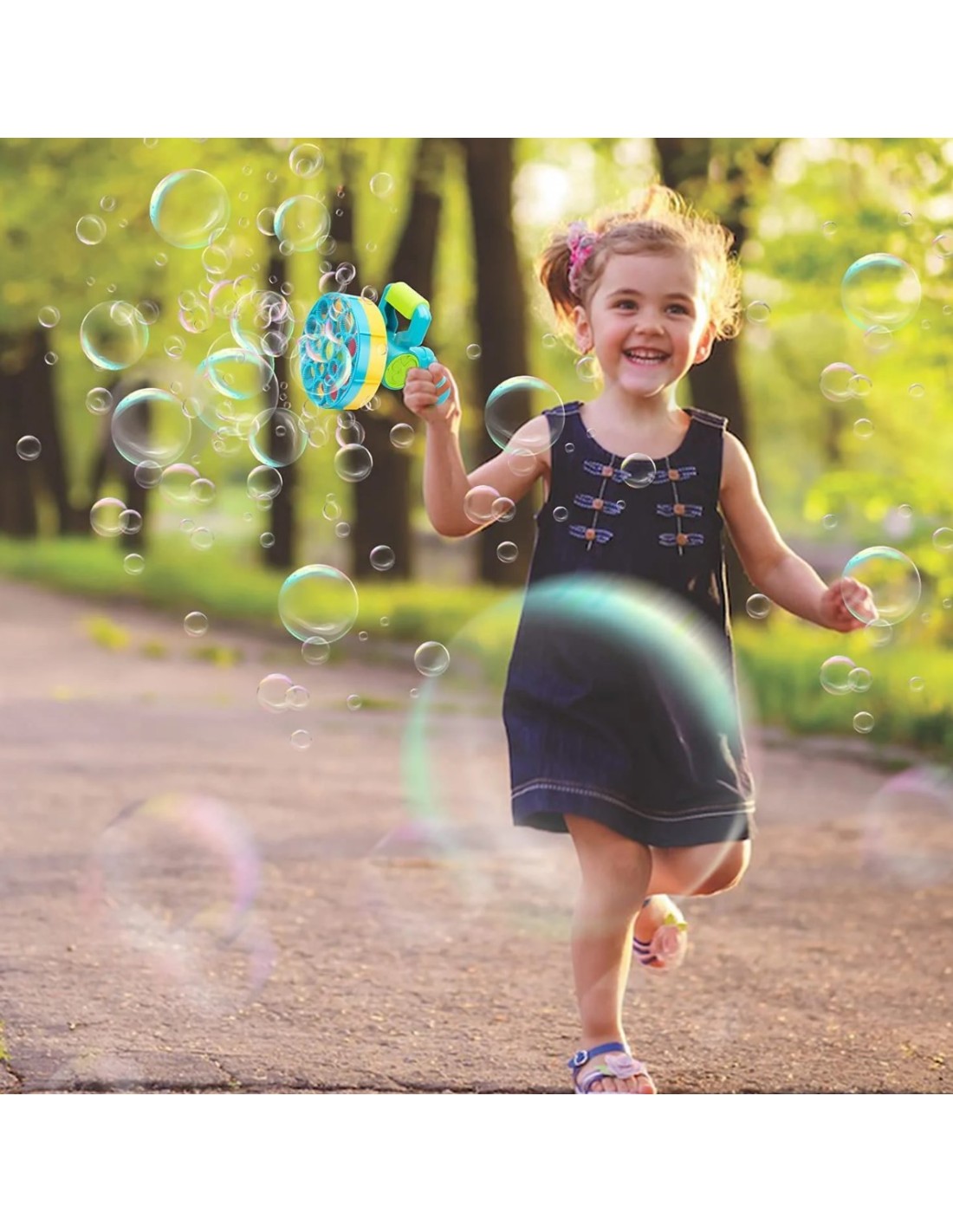 Burbulų šautuvas automatinis su muilo burbulais Burbulų šautuvas automatinis su muilo burbulais