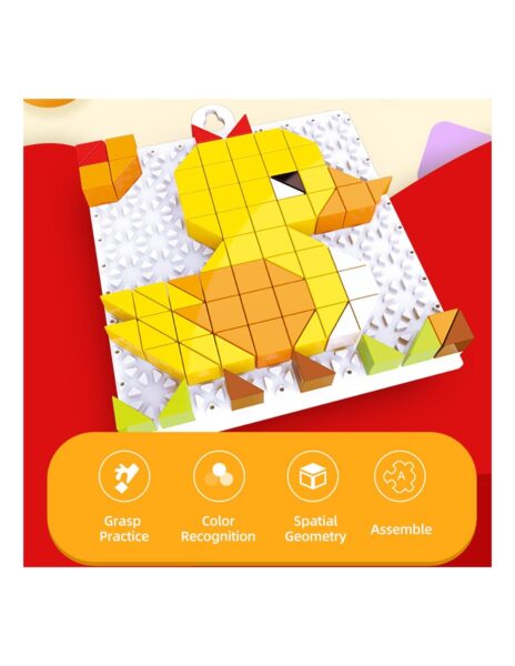 Lavinamoji dėlionė mozaika , 4 skirtingi paveikslėliai Lavinamoji dėlionė mozaika , 4 skirtingi paveikslėliai