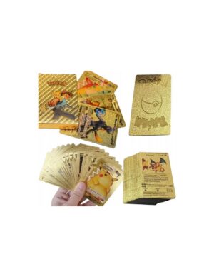 Pokemon kortos 30 vnt. kolekcija auksinės vnt.