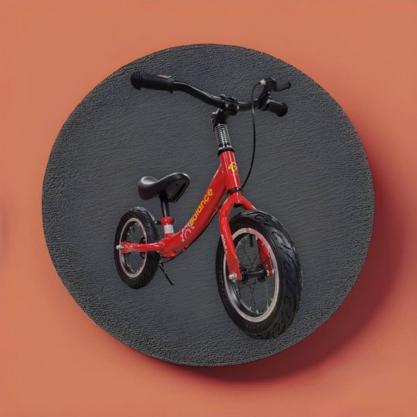 Balansinis dviratukas su rankiniu stabdžiu, pripučiami ratai