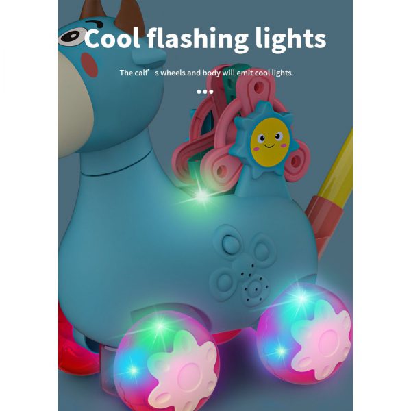 Muilo burbulai - stumdukas, LED šviesos ir garso efektai, mėlyna spalva