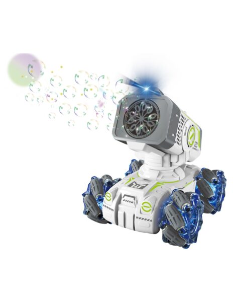 R/C Tankas muilo burbulų mašina, valdomas laikrodžiu ir pultu R/C Tankas muilo burbulų mašina, valdomas laikrodžiu ir pultu