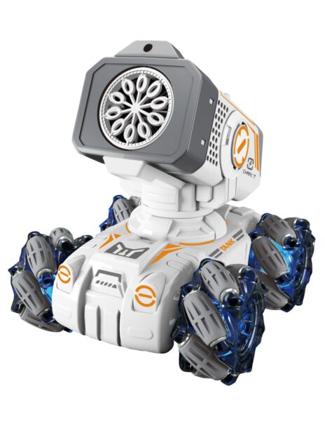 R/C Tankas muilo burbulų mašina, valdomas laikrodžiu ir pultu R/C Tankas muilo burbulų mašina, valdomas laikrodžiu ir pultu