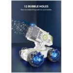 R/C Tankas muilo burbulų mašina, valdomas laikrodžiu ir pultu R/C Tankas muilo burbulų mašina, valdomas laikrodžiu ir pultu