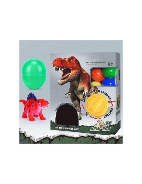 Dinozaurai kiaušiniai - siurprizas, 6 vnt. rinkinys Dinozaurai kiaušiniai - siurprizas, 6 vnt. rinkinys