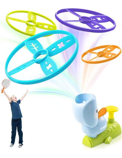 Skraidančių diskų žaidimas, 8 diskai, tinkamas žaisti lauke ir namuose