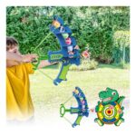 Lankas su limpančiais sticky kamuoliukais ir taikinys Lankas su limpančiais sticky kamuoliukais ir taikinys