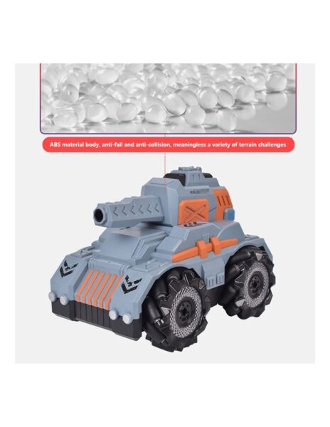 RC tankas šaudantis vandens kukomis, valdomas laikrodžiu ir pultu, su taikiniu RC tankas šaudantis vandens kukomis, valdomas laikrodžiu ir pultu, su taikiniu