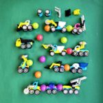 Magnetinis konstruktorius didelės detalės, ekskavatoriai, mašinos, 90 detalių Magnetinis konstruktorius didelės detalės, ekskavatoriai, mašinos, 90 detalių