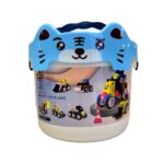 Magnetinis konstruktorius didelės detalės, ekskavatoriai, mašinos, 90 detalių Magnetinis konstruktorius didelės detalės, ekskavatoriai, mašinos, 90 detalių