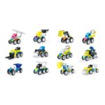 Magnetinis konstruktorius didelės detalės, ekskavatoriai, mašinos, 90 detalių Magnetinis konstruktorius didelės detalės, ekskavatoriai, mašinos, 90 detalių